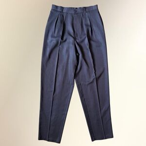 Classic Chocolate Brown Pleated Dress Pants - Tailored Men's Trousers